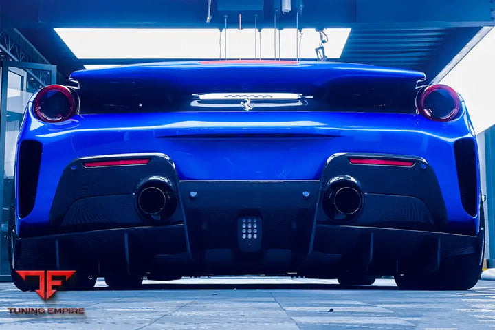 FERRARI 488 GTB PISTA STYLE REAR BUMPER & WING BSD
