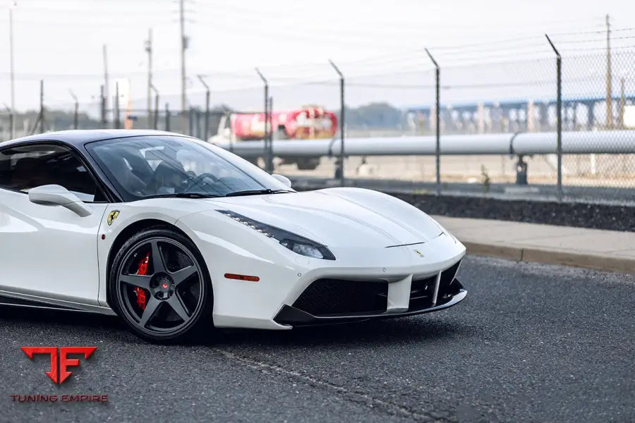 FERRARI 488 GTB & SPIDER CARBON FIBER FRONT LIP BSD