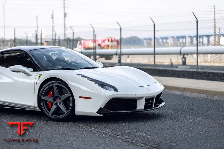 FERRARI 488 GTB & SPIDER CARBON FIBER FRONT LIP BSD