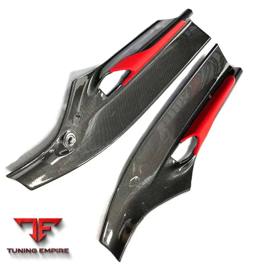 FERRARI 488 GTB SPIDER CARBON FIBER INNER DOOR PANEL 2015-2018Y