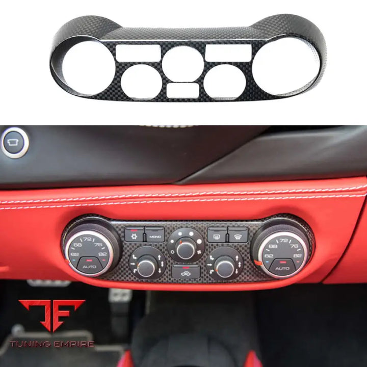 FERRARI 488 GTB SPIDER CARBON FIBER INTERIOR TRIM PART