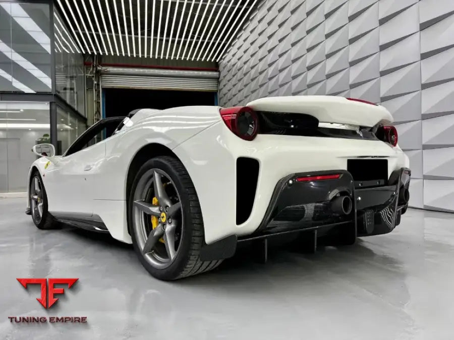 FERRARI 488 GTB & SPIDER PISTA STYLE CARBON FIBER PARTS 2015-2020Y