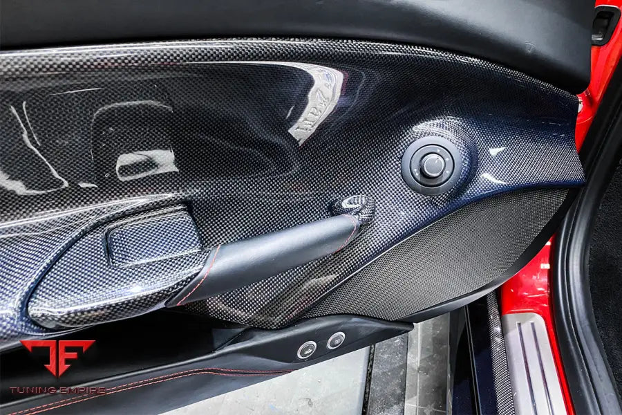 FERRARI 488 GTB & SPYDER CARBON FIBER DOOR HANDLE INTERIOR BSD