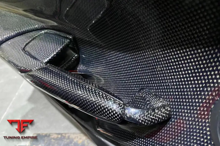 FERRARI 488 GTB & SPYDER CARBON FIBER DOOR HANDLE INTERIOR BSD