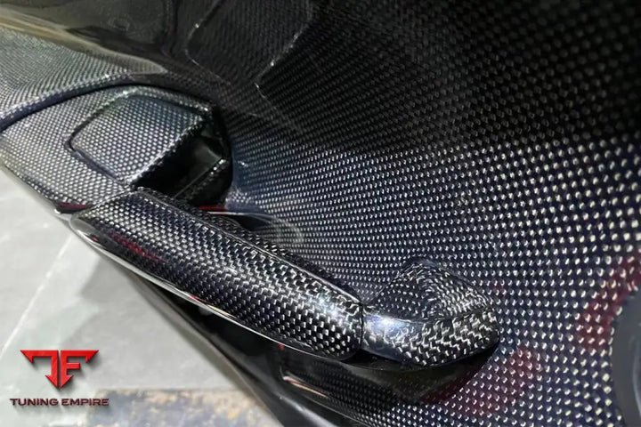 FERRARI 488 GTB & SPYDER CARBON FIBER DOOR HANDLE INTERIOR BSD