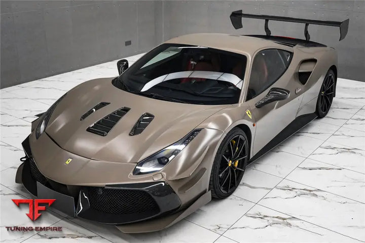 FERRARI 488 GTB & SPYDER CHALLENGE EVO MODENA STYLE HOOD BSD