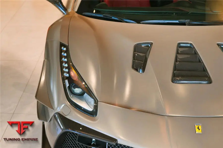 FERRARI 488 GTB & SPYDER CHALLENGE EVO MODENA STYLE HOOD BSD