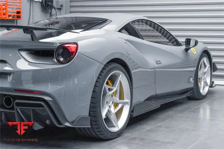 FERRARI 488 GTB & SPYDER IMP-PERFORMANCE CARBON FIBER REAR DIFFUSER BSD