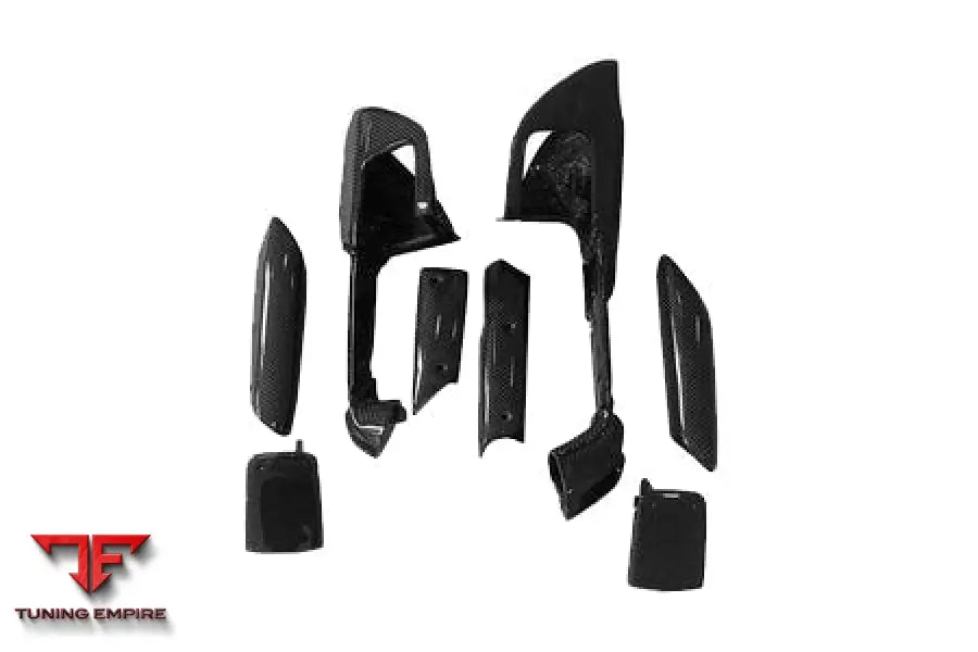 FERRARI 488 GTB SPYDER OE STYLE CARBON FIBER DOOR HANDLE INTERIOR BSD