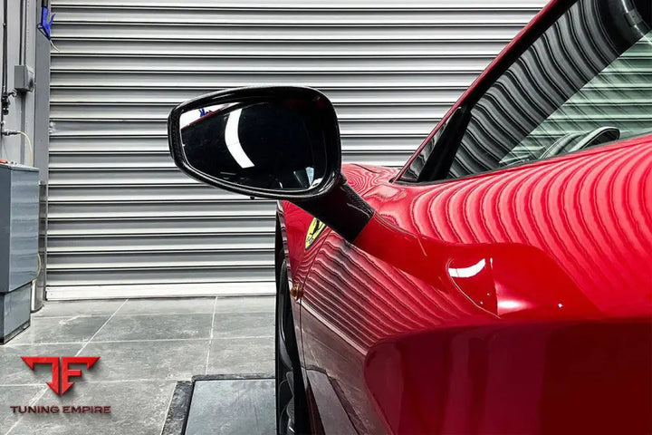FERRARI 488 GTB SPYDER OE STYLE CARBON FIBER MIRROR REPALCEMENT BSD