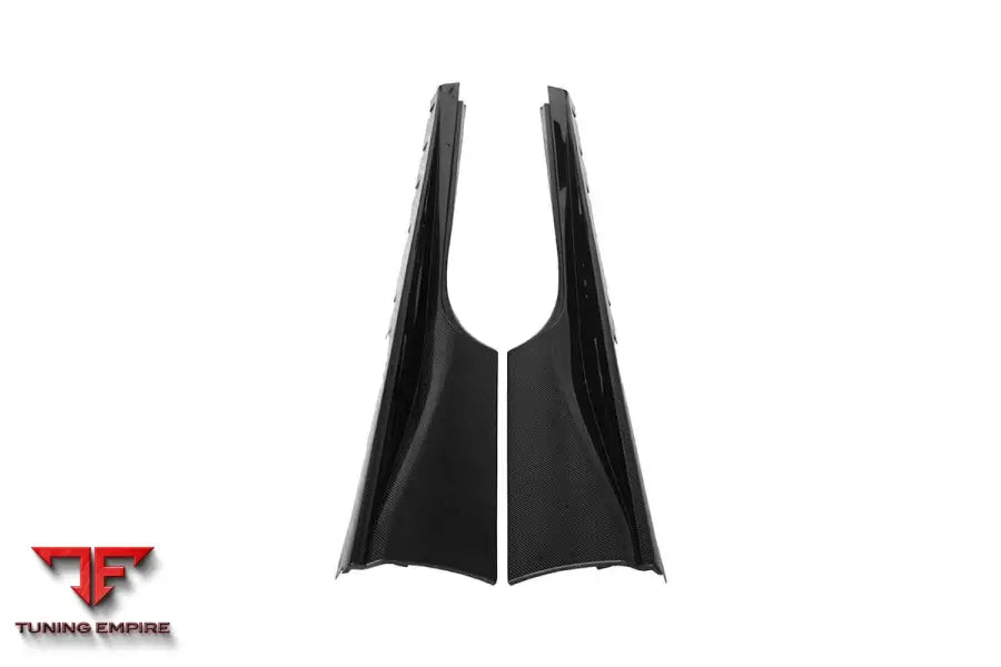 FERRARI 488 GTB SPYDER OE STYLE CARBON FIBER SIDE SKIRTS BSD