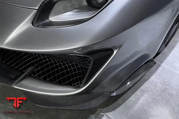 FERRARI 488 GTB & SPYDER PISTA STYLE FRONT BUMPER SET W/HOOD BSD