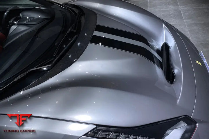 FERRARI 488 GTB & SPYDER PISTA STYLE FRONT BUMPER SET W/HOOD BSD