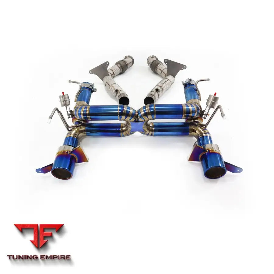 FERRARI 488 GTB TITANIUM RAZOR EXHAUST