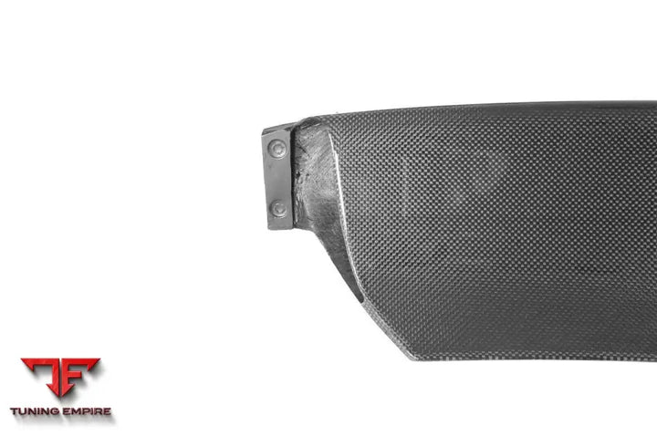 FERRARI 488 PISTA OEM STYLE CARBON FIBER FRONT BUMPER LOW CENTER CHIN SPLITTER BSD