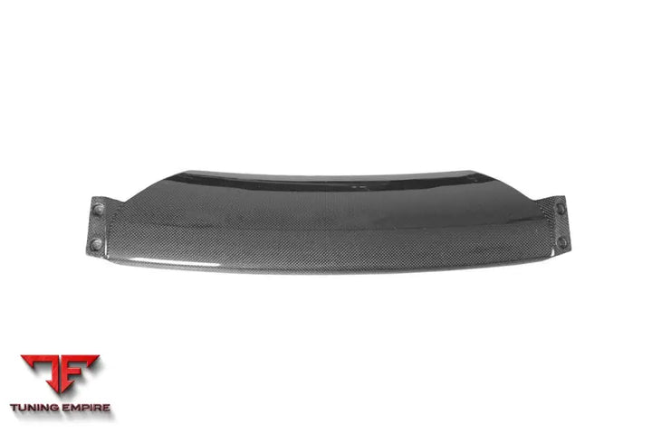 FERRARI 488 PISTA OEM STYLE CARBON FIBER FRONT BUMPER LOW CENTER CHIN SPLITTER BSD