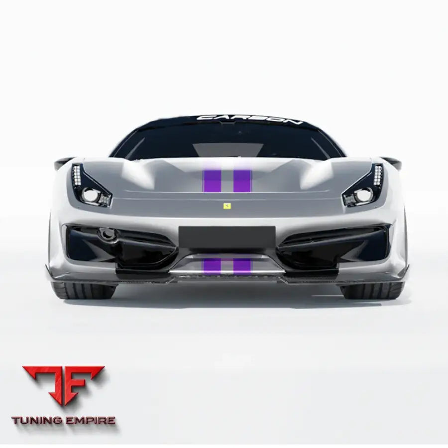FERRARI 488 PISTA CARBON FIBER PARTS