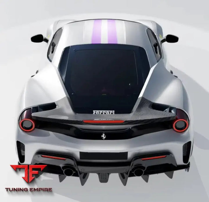 FERRARI 488 PISTA CARBON FIBER PARTS