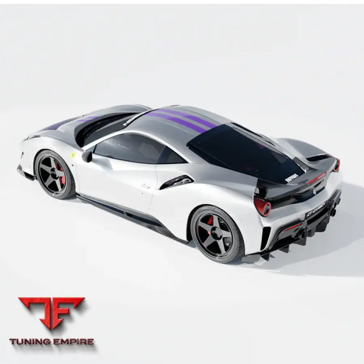 FERRARI 488 PISTA CARBON FIBER PARTS