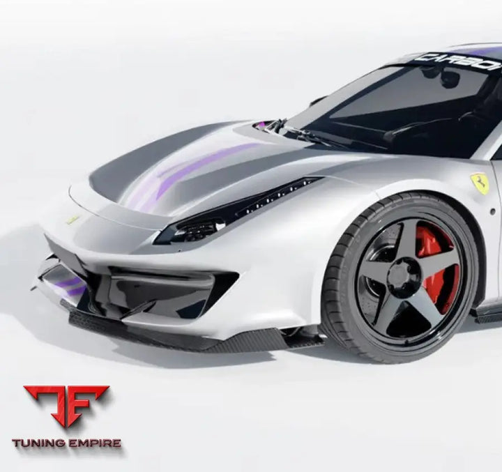 FERRARI 488 PISTA CARBON FIBER PARTS