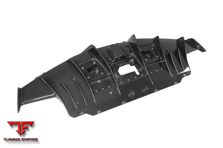 FERRARI 488 PISTA OEM STYLE CARBON FIBER REAR DIFFUSER BSD