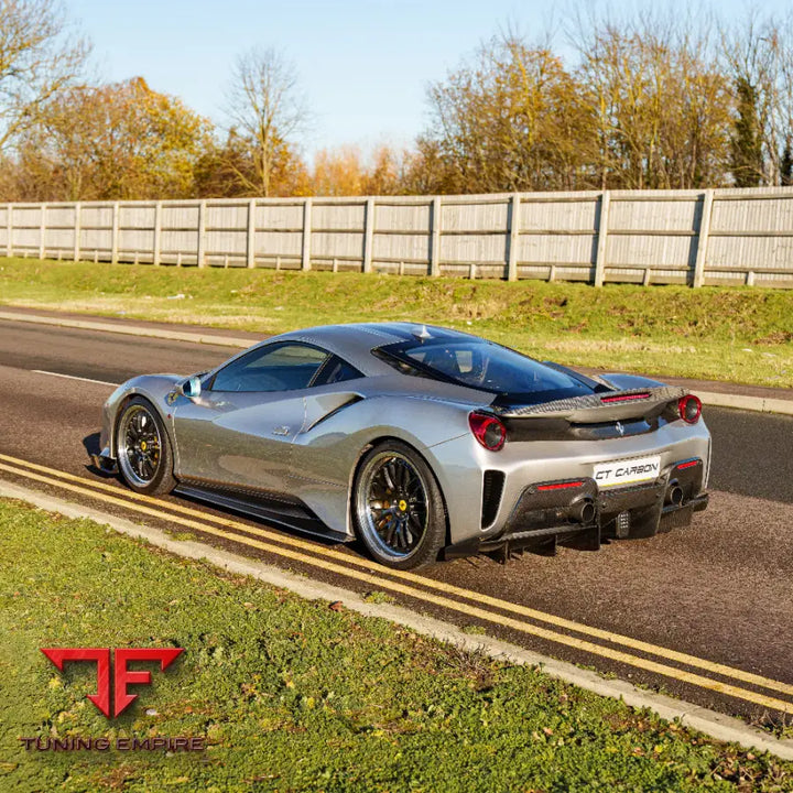 FERRARI 488 PISTA CARBON FIBRE SPOILER - CT CARBON