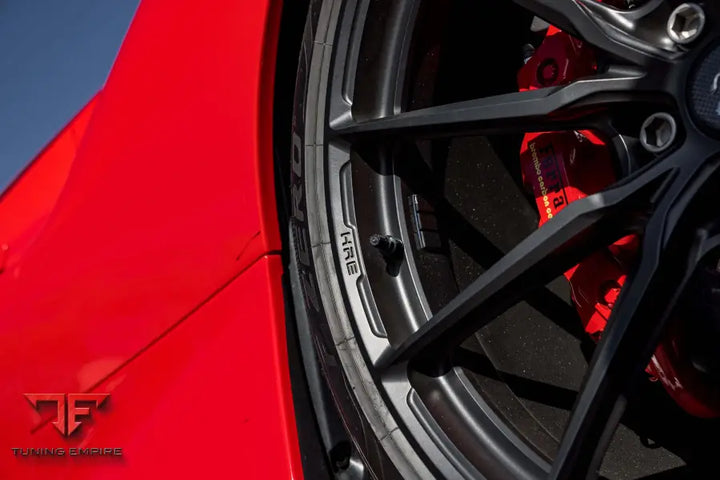 FERRARI 488 PISTA FORGED WHEELS AND EXHAUST SYSTEM