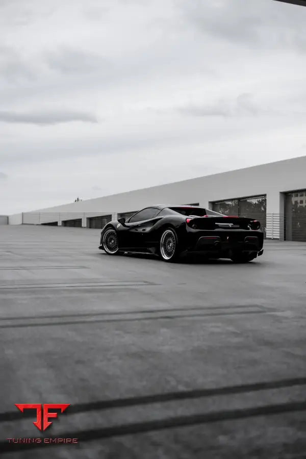 FERRARI 488 PISTA FORGED WHEELS AND EXHAUST SYSTEM