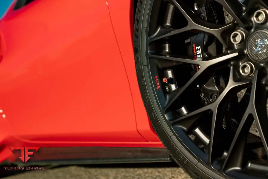 FERRARI 488 PISTA FORGED WHEELS AND EXHAUST SYSTEM