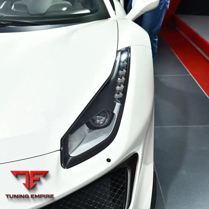 FERRARI 488 PISTA LAMPSHADE AND HEADLIGHT REAR COVER