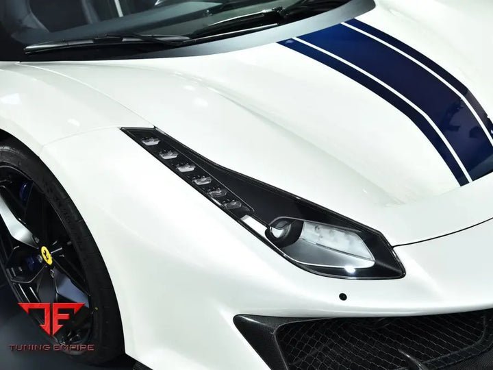 FERRARI 488 PISTA LAMPSHADE AND HEADLIGHT REAR COVER