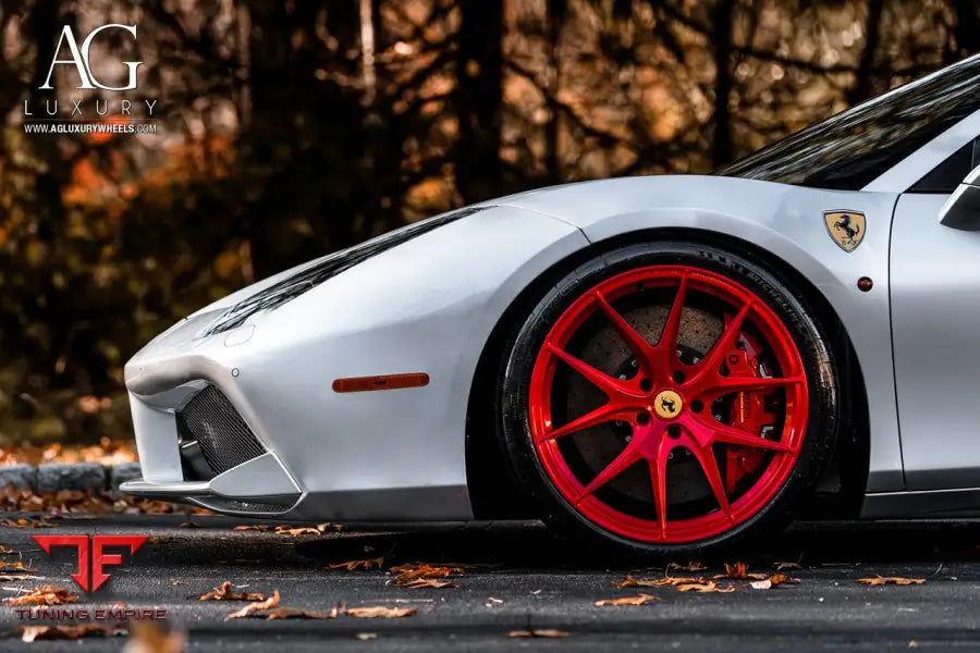 Ferrari 488 Spyder on custom forged wheels