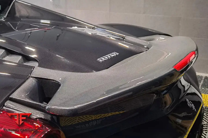 FERRARI 488 SPYDER PISTA STYLE REAR BUMPER & WING BSD
