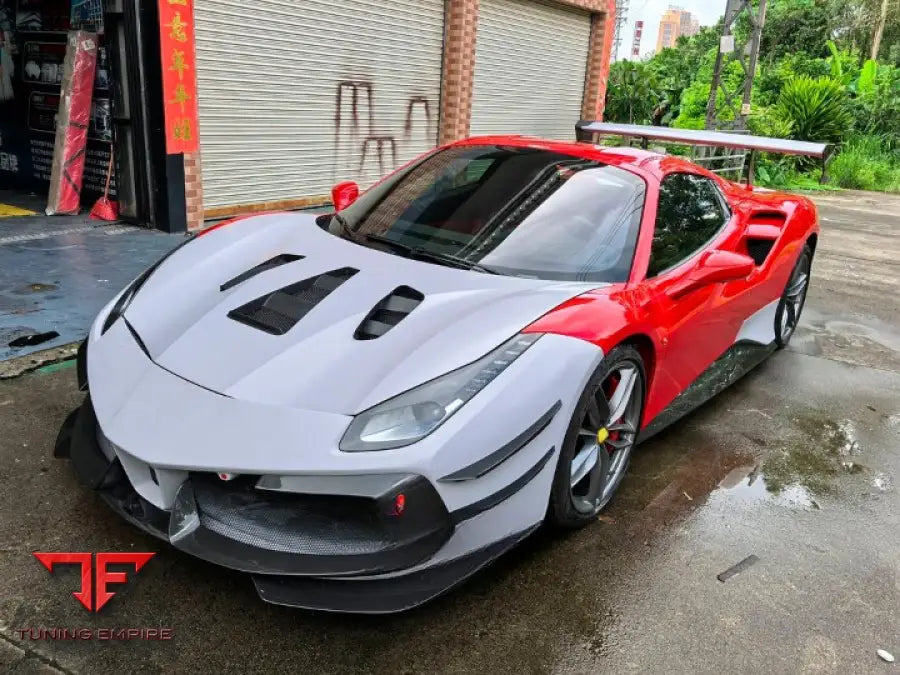 Ferrari 488 To Challenge Evo Conversion Body Kit