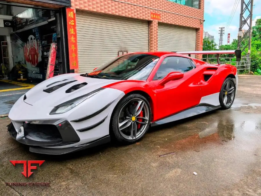 Ferrari 488 To Challenge Evo Conversion Body Kit