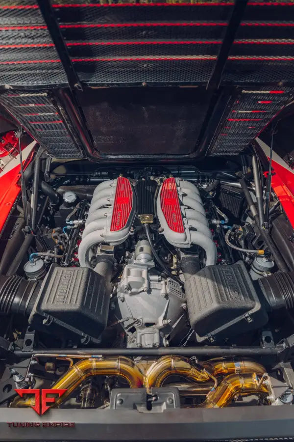 FERRARI 512 TR FORGED WHEELS AND EXHAUST SYSTEM