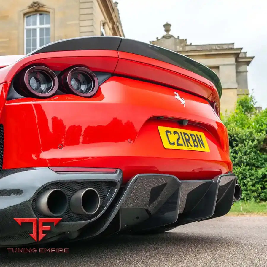 FERRARI 812 SUPERFAST CARBON FIBRE DIFFUSER - CT CARBON