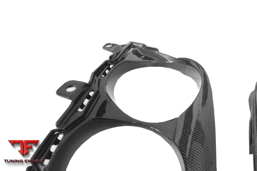 FERRARI 812 SUPERFAST OEM STYLE DRY CARBON FIBER TAIL LIGHTS SURROUND SATELLITES BSD