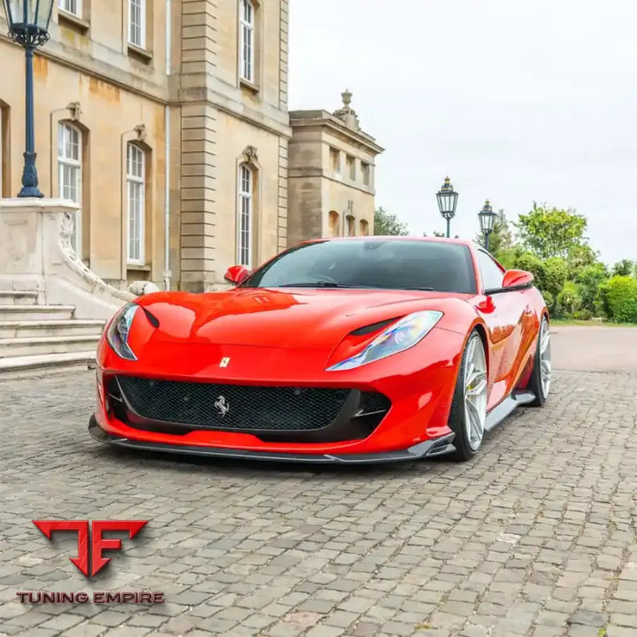 FERRARI 812 SUPERFAST & GTS CARBON FIBRE SPLITTER - CT CARBON