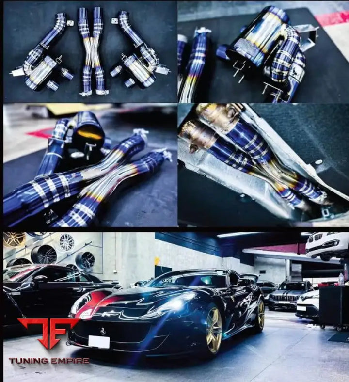 FERRARI 812 SUPERFAST TITANIUM VALVETRONIC EXHAUST SYSTEM