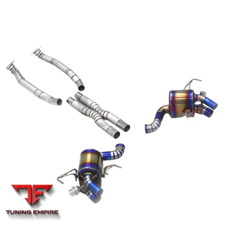 FERRARI CALIFORNIA 4.3L DOWNPIPE TITANIUM EXHAUST SYSTEM 2009-2014
