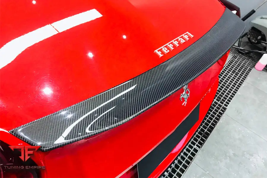 2015-2018 FERRARI CALIFORNIA BKSS STYLE CARBON FIBER TRUNK SPOILER BSD