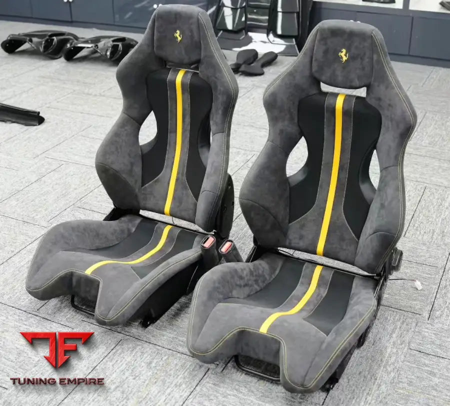 FERRARI CARBON BUCKET SPORT SEATS - FULLY CUSTOMIZABLE