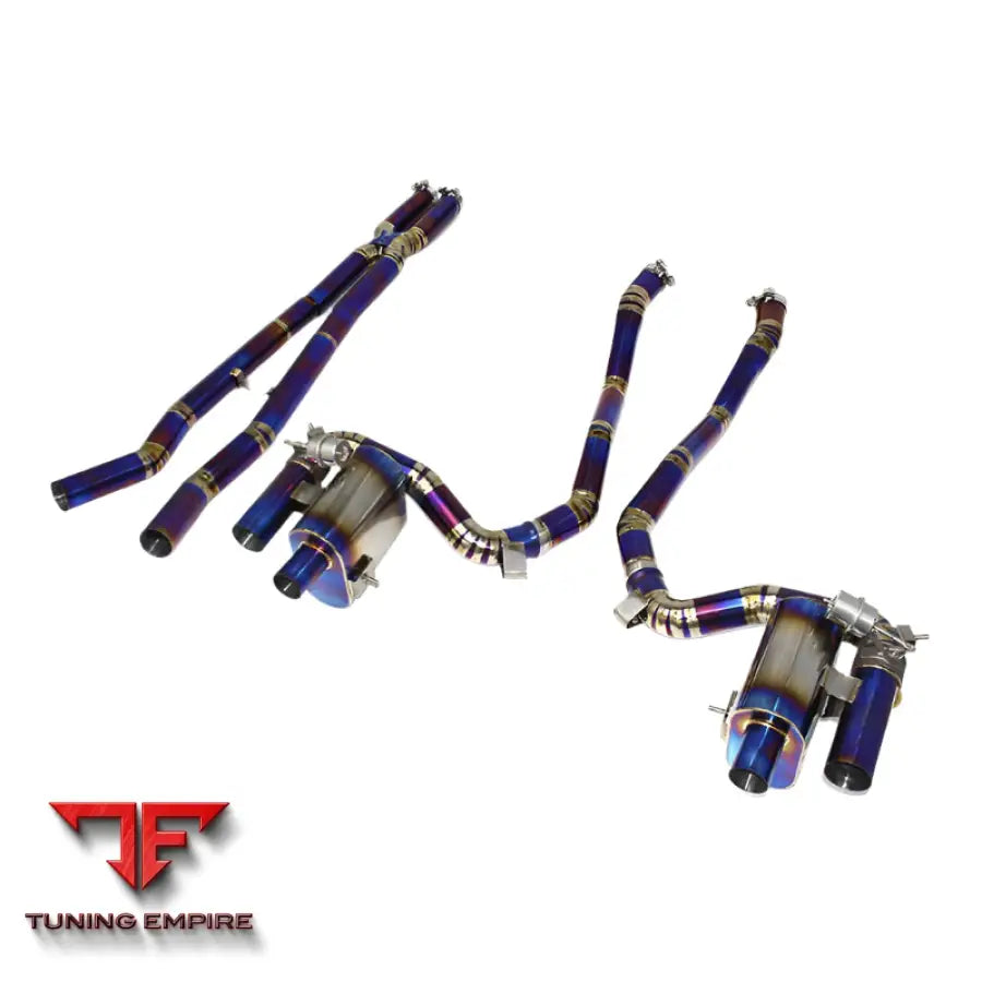 FERRARI F12 BERLINETTA 6.3 CATBACK X PIPE EXHAUST SYSTEM 2012-2016