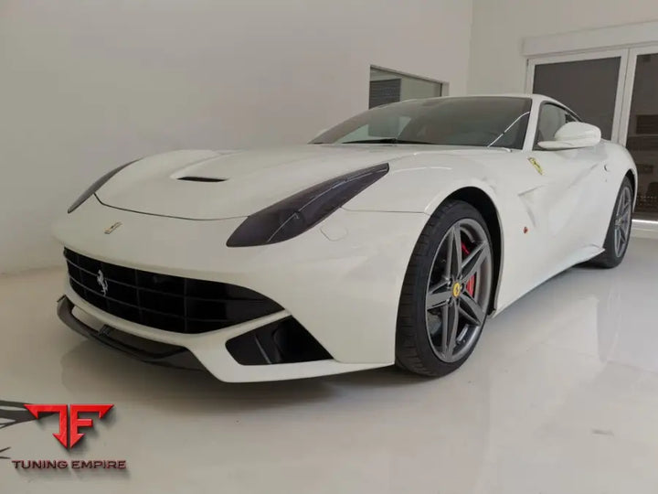 FERRARI F12 BERLINETTA CARBON FIBER FRONT BUMPER SPLITTER LIP SPOILER