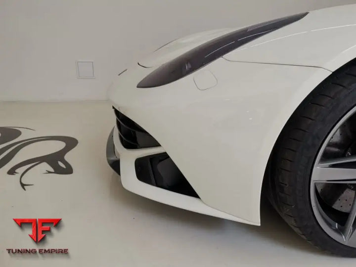 FERRARI F12 BERLINETTA CARBON FIBER FRONT BUMPER SPLITTER LIP SPOILER