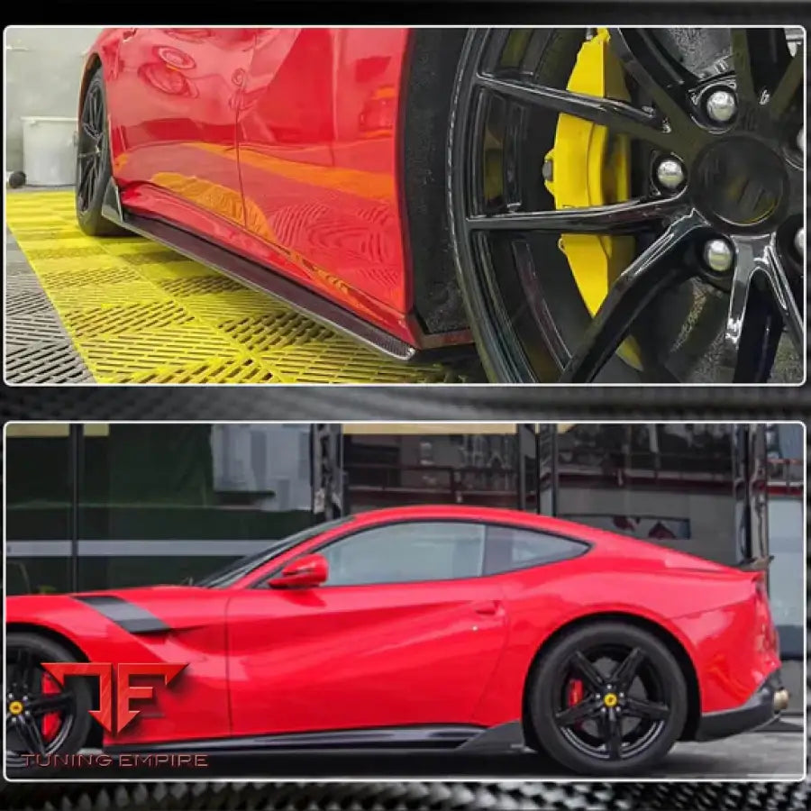 FERRARI F12 BERLINETTA CARBON FIBER PARTS 2012-2014Y