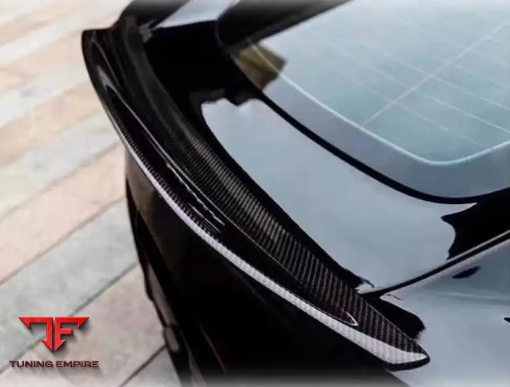 FERRARI F12 BERLINETTA COUPE CARBON FIBER REAR TRUNK SPOILER 2013-2017Y