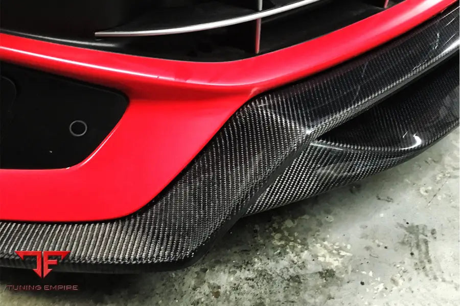 FERRARI F12 BERLINETTA DC STYLE CARBON FIBER FRONT LIP BSD