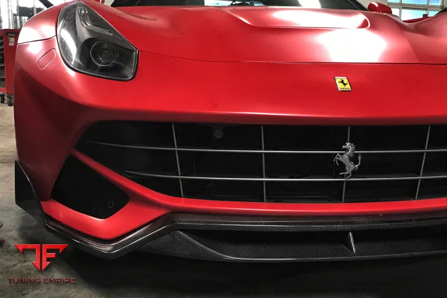 FERRARI F12 BERLINETTA DC STYLE CARBON FIBER FRONT LIP BSD